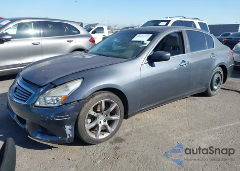 2010 Infiniti G37 Journey z USA, uszkodzony, nr VIN JN1CV6AP1AM401664